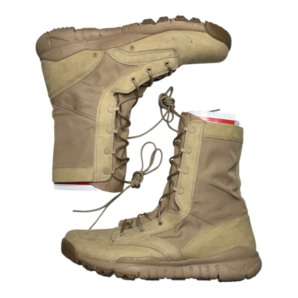 NIKE SFB Khaki Canvas Field Tactics Boots Size 13 329798-221 - Picture 2 of 7